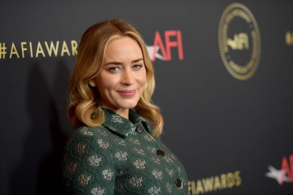 Blunt attends the 19th Annual AFI Awards in Beverly Hills on Jan. 4, 2019, in Los Angeles.