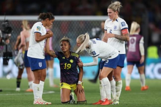 英格兰2-1哥伦比亚：女足世界杯1 ／ 4决赛球员评分