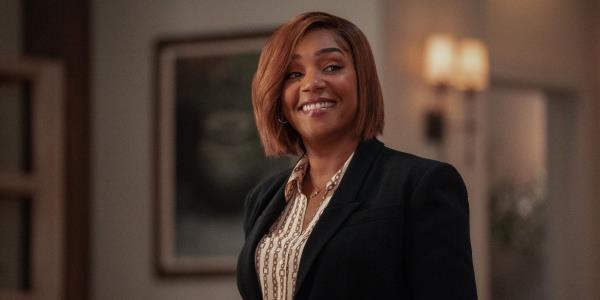 Tiffany Haddish smiling in The Afterparty