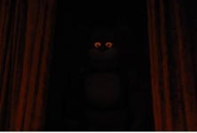 A crew member working on the Five Nights at Freddy's movie commenting on the red eyes.