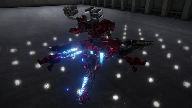 Armored Core 6, Hovering using the Tetrapod legs