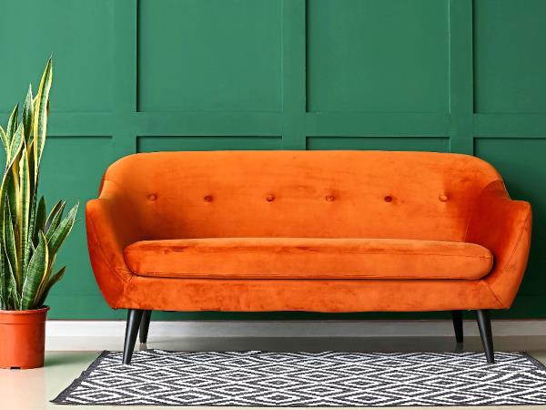 The Loveseat sofa is perfect for small spaces and provides a great focal point in the living room.