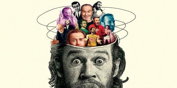 George Carlin's head full of little George Carlin's in American Dream