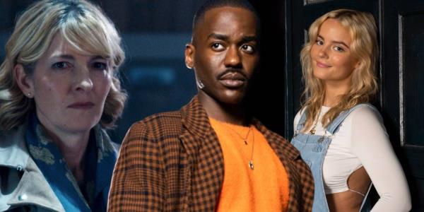 Kate Stewart, The Doctor and Ruby Sunday in Doctor Who Season 14