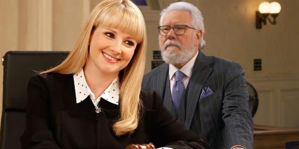Melissa Raunch and another character in Night Court