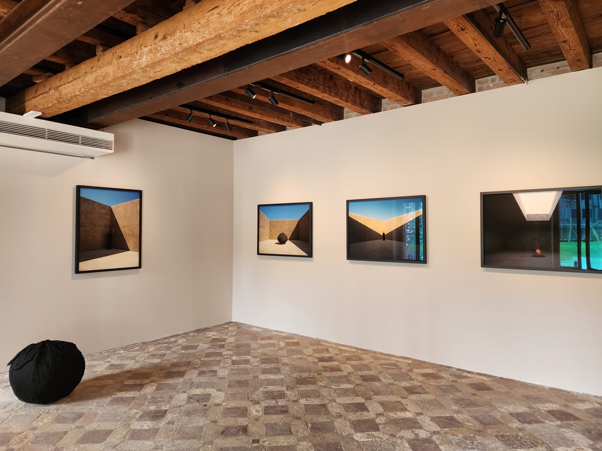 Kim Soo-ja's works are on display at Palazzo Malta—Ordine di Malta in Venice, where 