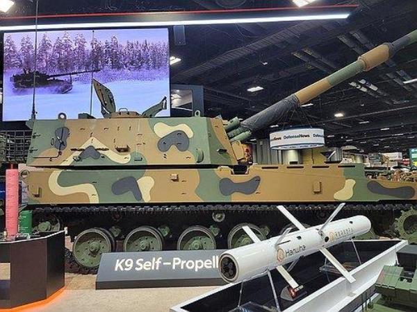 A K-9 self-propelled howitzer unit of Hanwha Aerospace (Yonhap)