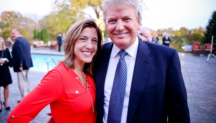 巴拉索表示，“我们需要唐纳德·特朗普回到白宫”作为支持