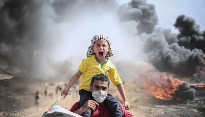 9名巴勒斯坦人在以色列对加沙中部房屋的炮击中丧生